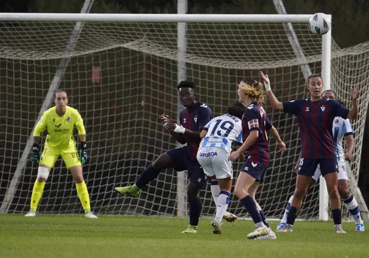 Posiciones de real sociedad contra eibar femenino